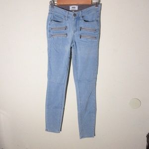 Paige blue jeans; size 25, S; skinny jeans